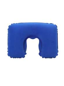 1PC, U-Shaped Inflatable Pillow, Outdoor Camping U-Shaped Pillow, Cervical Pillow, Aviation Pillow, Outdoor Airplane Pillow, Travel Pillow Inflatable Pillow - Multicolor - View 20