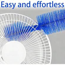 Fan Cleaner Brush Bendable Fans Duster Reusable Dust Remover Plastic Dust Cleaner Flexible Microfiber Head Ceiling Brush For Fans Air Conditioning Home Car Vents Curtain Box Fan Shutters, 3 Pcs - 1 - Xem 4