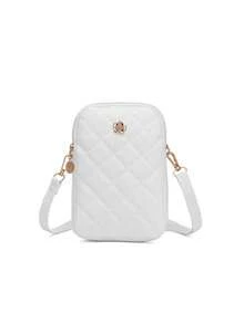Women's Mini Shoulder Mobile Phone Ringer Shoulder Bags For Women Small Square Purses And Handbags Summer Wallet Purse Wallet - White - View 2