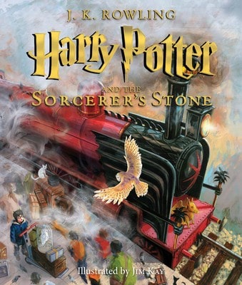 Pre-Owned Harry Potter And The Sorcerer's Stone: The Illustrated Edition (Harry Potter, Book 1): (Hardcover) By J K Rowling - 單本 - 查看 1
