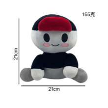 Animales de peluche súper lindos con diseños de personajes de béisbol, personajes de acción de juegos animados, ideales para fiestas de cumpleaños y decoración del hogar. Muñecos de peluche suaves perfectos para abrazar y jugar, regalos de cumpleaños y regalos para fiestas
