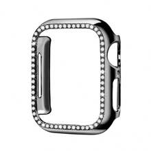 BEIMUSON Diamond Case Compatible With Apple Watch Cover 42mm 46mm 49mm 41mm 45mm 44mm 40mm 38mm Bling Bumper Protector Shell For Apple Watch Ultra SE Series 10/9/8/6/5/4/3/2/1