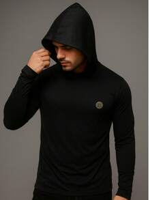 Kit 3 UV Protection Thermal Second Skin T-Shirt With Hood - Nhiều màu - Xem 2