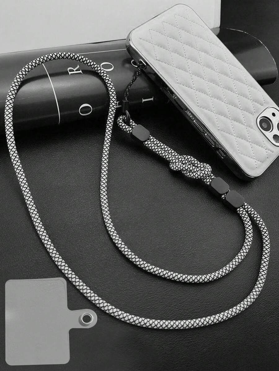 1pc Long Detachable Phone Lanyard Strap, Crossbody Phone Hanging Cord, Anti-Lost Replacement Chain For Bags