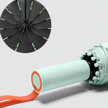 72-Bone Ultra-Strong Windproof Rainproof Automatic Umbrella, Large UV Protection Folding Umbrella, Unisex Umbrella (Strap Color Random)