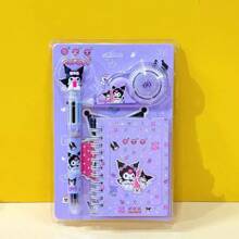 Sanrio 3pcs Sanrio Characters , My Melody, Kuromi Themed Stationery Gift Set, Creative Cartoon School Supplies, Student Learning Items, Birthday Gift, Prize,School Supplies,Back To School