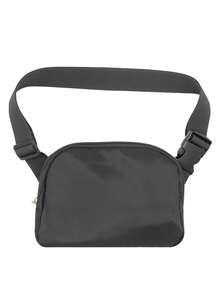 1 件运动休闲风格防水材料女士腰包男士腰包多功能斜挎包可容纳眼镜、手机、钥匙、钱包 - 彩色 - 查看 4