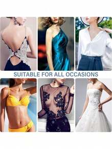 2/10/16Pcs Reusable Silicone Nipple Pasties For Women - Invisible Adhesive Breast Covers, Perfect For Backless Party Dresses/Weddings