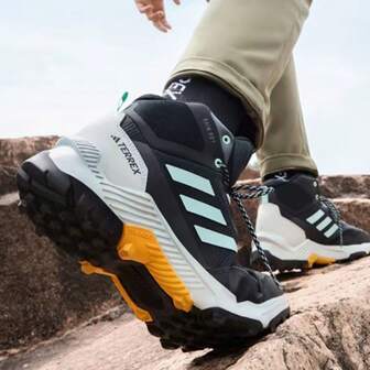Adidas Męskie buty trekkingowe Terrex Eastrail 2.0, wygodne, antypoślizgowe i wytrzymałe, za kostkę
