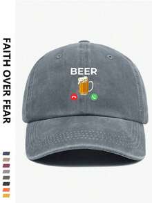 1 件畅销设计略微弯曲帽檐棒球帽，户外网眼透气太阳帽，适合日常使用