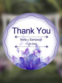 A Sweet Thank You Stickers Template, Favor Tags, Wedding Printable, Wedding Favor Ideas, Bridal Shower Favors,Thank You For Celebrating With Us Stickers, Custom Wedding Favor Stickers, Personalized Labe,Back To School Gift.