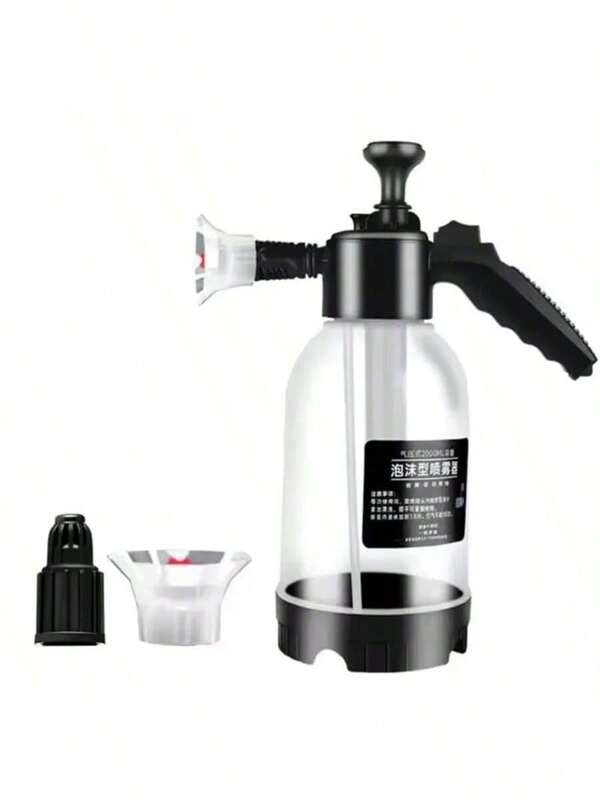 2L Hand Pump Foam Sprayer Pneumatic Washer Foam Snow Foam High Pressure Car Wash Spray Bottle Car Home Cleaning