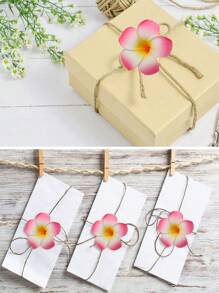 20pcs/10pcs/Artificial Hibiscus Cake Topper, Floating Flowers In The Pool, Hawaiian Flower Centerpiece, Wedding Birthday Anniversary Cake DIY Home Wedding Anniversary Graduation Party Decoration Reusable
