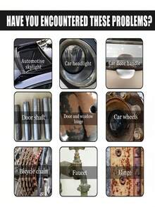 1pc/30ml Car Wheel Rust Remover, Auto Paint Rust Stain Cleaner And Brightener, Rust Converter