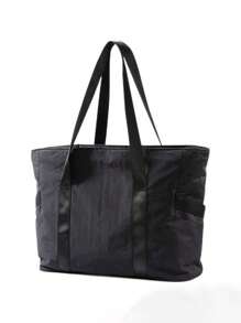 1pc Personalized Embroidered Yoga Bag For Women, Multifunctional Travel Bag, Fashion Versatile Shoulder Bag, Dry & Wet Separation Gym Bag With Large Capacity Yoga Mat Storage, Luggage Bag For Business Trip, Travel, Embroidered Monogram Bag, Multifunctional Portable Handbag Carry-On, Great Gift For Family, Friends, Mothers, Suitable For Daily Use, Business Trip, Fitness, Can Be Used As Mother's Day, Valentine's Day, Nurse's Day, Christmas, Birthday Personalized Gift