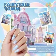Beetles Gel Nail Polish Kit With U V Light 97Pcs Travel Holiday 45 Colors Gel Polish Set With Nail Stamp Nail Tips Base Top Coat All Season Gel Polish Starter Kit Gift For Women - 0-1 Fairytale Town - 查看 2