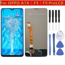 For OPPO F9 Pro LCD Display Screen Panel Module Monitor For OPPO F9 / A7X LCD Touch Screen Digitizer Sensor Assembly Replacement
