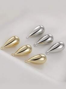 2pcs, Water Drop Jewellery Making Charm.Not Easy To Lose Colour, Allergy.Suitable For Making Earrings, Necklaces, Bracelets, Tiaras, Key Rings, Keychains.DIY Decorative Pieces.Make Unique Jewellery.Key Rings, Amulets, Decorative Pieces. Diy Charm Jewellery Accessories.Jewellery Making Supplies.Bracelet Charms Crafts And Everyday Gifts.Back-To-School Season