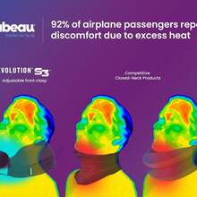 Evolution S3 Memory Foam Travel Neck Pillow With Seat Strap, One Size, Black - Multicolor - View 2