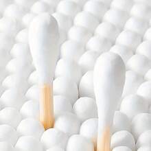 50/100pcs Individually Packaged Portable Ear Cleaning Double-Head Makeup Remover Sticks, One-Time Use