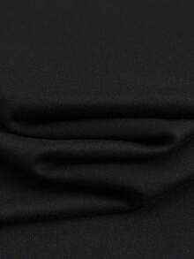 Camiseta gráfica de manga corta con cuello redondo de algodón negro de 180 g con estampado de letras divertidas. Si te metes con la hermana mayor, aquí hay una hermana loca más joven. Perfecta para Halloween, regalo de Acción de Gracias, mujeres de talla grande. - Negro - Ver 5