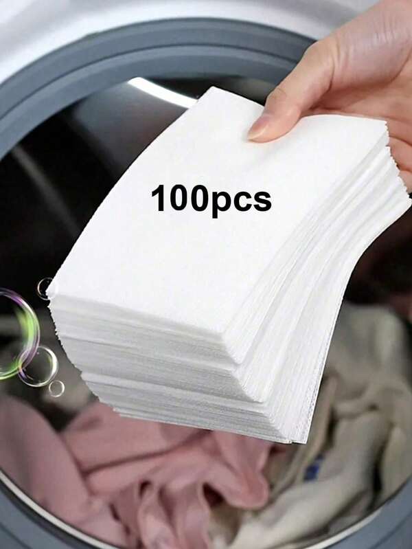 20/50/100pcs Laundry Color Trap Sheets, Anti-Color Bleed For Home Laundry, Color Absorbing Paper