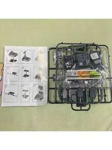 7pcs Miniature Supermarket Checkout Counter Set, Plastic Material, Teen Creative Toy, No Power Required, Suitable For Party, Holiday Gift (Needs Self-Assembly) - Multicolor - View 8