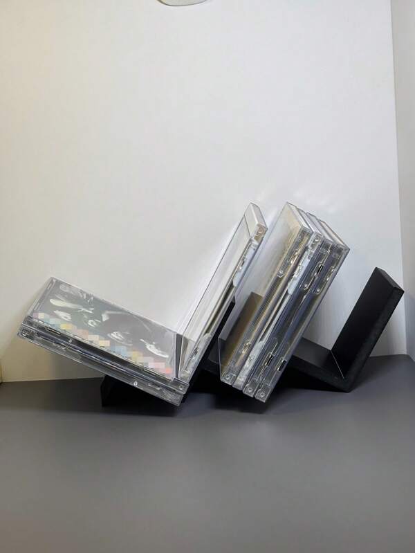 Neuer künstlerisch gestalteter CD-Ständer, Aufbewahrung für Mehrgröße CD/Kassette/MD/optisches Laufwerk/PlayStation 5 Disc/Switch Spielkarten