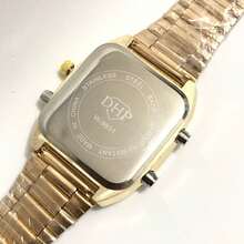 [9831-Cx] DHP Women's Water Resistant Watch - Gift Box - Gold - View 4