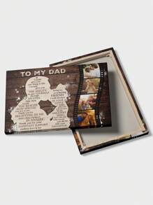 Custom Dad Canvas Print From Daughter, Personalized Father's Day Gift With Photo, Heartfelt Father Daughter Keepsake, Unique Birthday Gift For Dad,Multi-Functional,Durable,Ornamental,Reusable,Exquisite,Stylish,High-Quality,Colorful,Modern,Custom,Personalized,Unique,Ideal Gifts For Him,Ideal Gifts For Her,Boyfriend,Dad,Girlfriend,Mom,Family,Friends,Tea Room,Home,Garden,Office,For Anniversaries,For Valentine's Day,For Mother's Day,For Birthdays,For Father's Day,For Graduation,For Weddings,For Housewarming