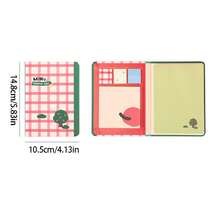 1 件手持记事本照片笔记本包装多尺寸记事本，适用于学校用品，返校 - 紅色 - 查看 2