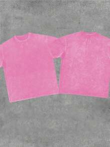 Men's Retro 230g Washed Cotton T-Shirt, Printing " CHICAGO Goose Island Brewery" Grunge Style, Street Clothes,Christianity Clothing, Large T-Shirt,  Jesus Shirt,Graphic Y2K Shirt, Acid-Washed T-Shirt, Christian Clothes ,Gothic Pun