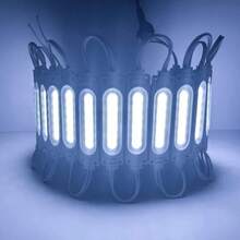 al por mayor 10 unids/lote 12Vódulos Led multicolores COB luz de fondo tienda impermeable IP65 decoraciones navideñas blanco cálido 9WR3 - Rosa - Ver 9