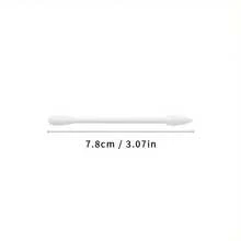 50/100pcs Individually Packaged Portable Ear Cleaning Double-Head Makeup Remover Sticks, One-Time Use