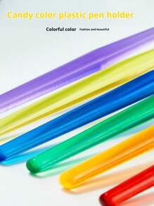 12pcs Candy Colored Children's Paintbrush Oil Painting Pen Set Plastic Rod, Art Painting Watercolor Painting Brush Oil Painting Pen Set, Phomemo 12 Pack Children's Paintbrush, Non Shedding Furry And Paintbrush, Specifications: 12PCS/4PCS/2PCS, Washable Acrylic Paint Set For Preschool Children, Toddler Painting Brush Set, Very Suitable As A School Gift For Children