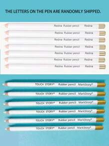 1pc/2pcs/3pcs Pencil-Shaped Highlighter Eraser, Drawing Pencil-Shaped Eraser, Perfect For Art Students' Sketching And Drawing, Ideal For Home, Office, And School Use. Back To School