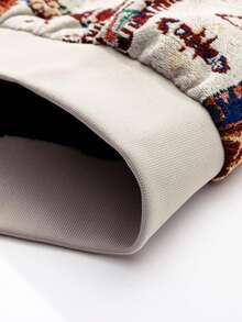 Men's All-Over Print Zipper Pocket Casual Colorful Graphic Long Sleeve Baseball Collar Jacket,Fall Clothes Men ,Varsity Cropped Jacket Men,For Going Out Street Wear, For Friends, Husband, Boyfriend Gifts