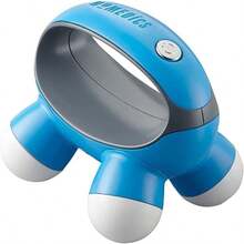 Homedics Homedics Quatro Mini Massager De Mano Con Agarre A Mano Masaje De Vibracion Con Bateria 4 Nodos De Masaje Alimentado Por 2 Baterias AAA Incluidas Colores Surtidos - 各種各樣的 - 查看 2