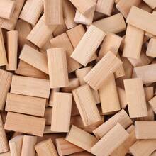 30pcs Natural Solid Beech Wood Dowels Compatible With Domino Joinery System, For Woodworking And Furniture Assembly, Light Color Dowels Suitable For Precision Woodworking Projects, Woodworking Tools