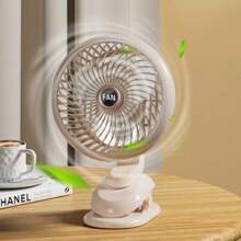 RAF MIni Fan ,USB Outdoor Turbo Fan, Portable Design Desktop Upgrade Base That Can Be Clamped, Equipped With Night Light Function, Suitable For Indoor Rooms, Student Dormitories, Essential Fan For Spring And Summer, Summer Life Festival Gift Fan.
