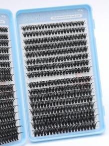 640pcs Lash Cluster, D Curl, 640pcs Individual Lash Clusters 40D+50D Curl 8-16mm, DIY Lash Extension For Natural Look & Super Thick & Smart & Super Soft & Ultra-Light Reusable Individual Segment False Eyelashes Lash Extension Kit, Suitable For Beginners To Use At Home Or On The Go For Daily Life & Weddings & Dates & Parties & Music Festivals & Halloweenlash Clusters,Eyelash Clusters,Individual Eyelashes,Lashes,Fake Lashes