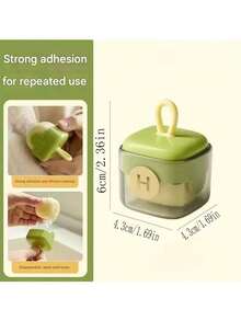 1pc Mini Washable Portable Lint Roller, Powerful Cleaner Suitable For Bed, Clothes, Sofa, Desk And Various Surfaces, Washable Sticky Roller, Multi-Functional Portable Hair Remover, Pet Hair Cleaning Tool, Washable Sticky Roller, Powerful Portable Hair & Dust Cleaner - Multicolor - View 3