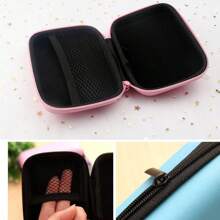 Limited Edition Sanrio Hello Kitty & Kuromi Cute Cartoon EVA Storage Bag - Portable Cable Organizer, Charger Carry Case, Earphone & USB Drive Storage Pouch With Handle And Zipper