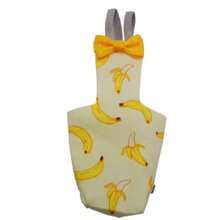 Parrot Diaper With Bowtie Cute Colorful Fruit Floral Cockatiel Pigeons Small Medium Large Pet Birds Flight Suit Clothes Washable