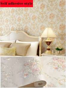 自粘式3D墙纸豪华家居可移除美式风格卧室客厅电视背景墙装饰家具翻新贴纸 - 彩色 - 查看 26