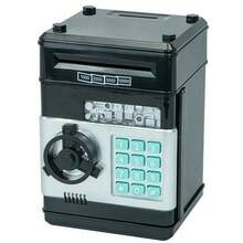 Creative Safety Vault Large Capacity Money Saving Box, Password Protected Coin Piggy Bank