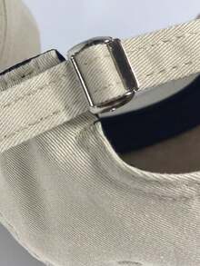 NY New York N.Y.C Women's Nude Khaki Cap Goes With Any Look! - 裸色與白色 - 查看 5