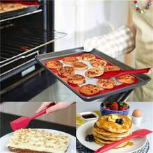 Juego de 1/5 espátulas, raspador de silicona con núcleo de acero inoxidable, mini raspador de silicona, raspador de mermelada, herramientas para mezclar y hornear pasteles, raspador de crema resistente al calor, adecuado para mezclar, cocinar, hornear - Multicolor - Ver 5