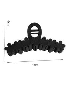 3pcs Flower Matte Hair Clips, Large Hair Accessories For Buns, Elegant Hair Claws For Women, Summer Beauty Claw Clips