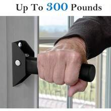Flip Up Grab Bars For Doorway Stairs For Seniors Elderly Garage Door Handles Stair Assistance For Elderly Flip Up Doors Grab Bar Not In The Way Keep Steadily Black - Black - View 5